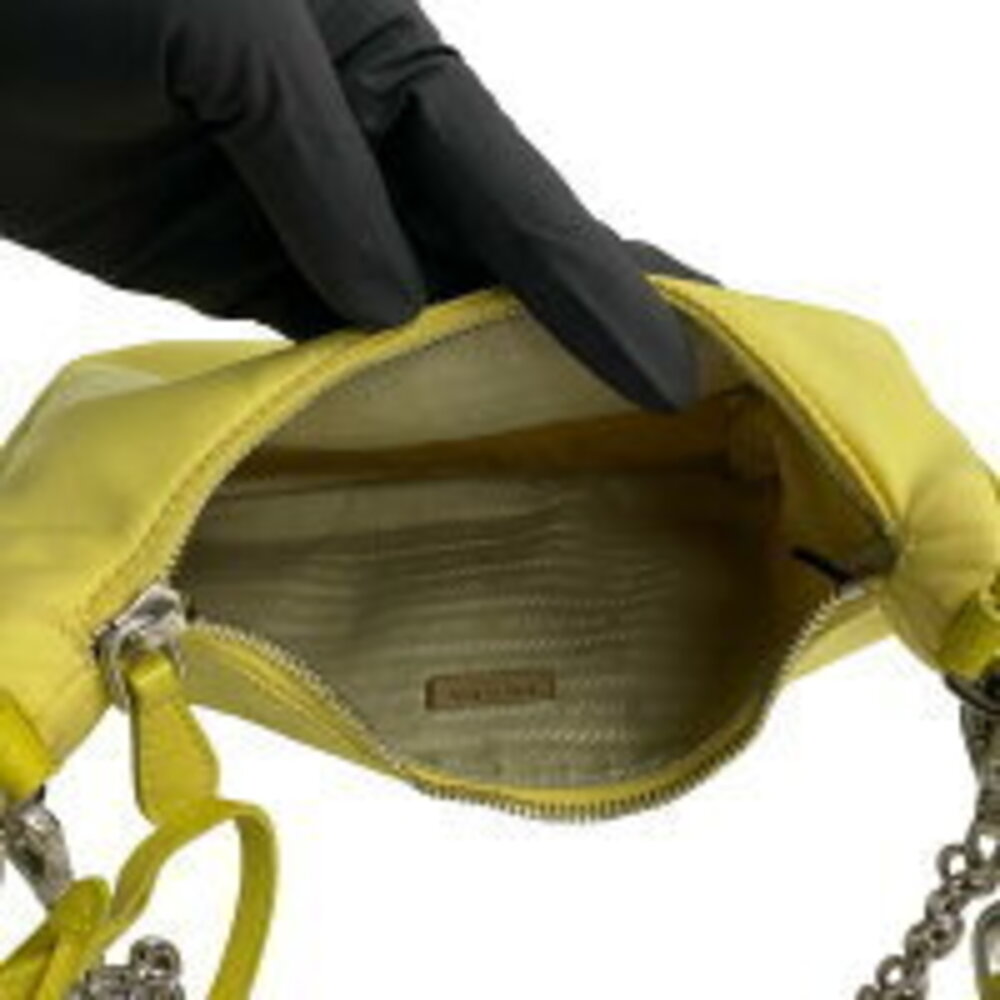 Prada Re Edition Triangular Logo Nylon Saffiano C… - image 8